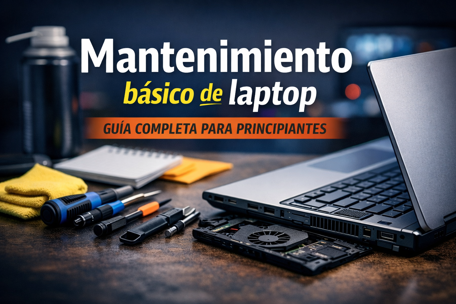 Mantenimiento Básico de Laptop: Guía Completa para Principiantes
